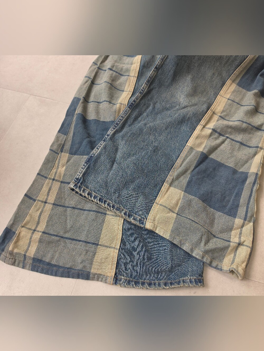We The Free Drifter Patched Overalls Free People Wide Leg Small Short(Has Scent) - Picture 12 of 16
